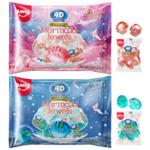 Bonbons gélifiés Amos 4D Mermaid Jewels - rose - 255 g/sac